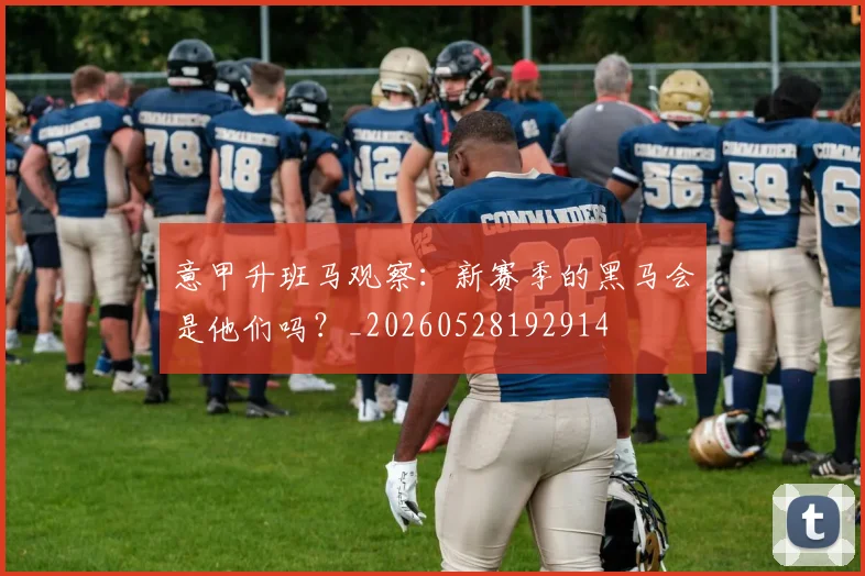 意甲升班马观察：新赛季的黑马会是他们吗？_20260528192914